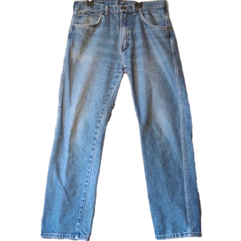 Wranglers Blue Jeans Mens Size 34x30 Vintage Made in USA